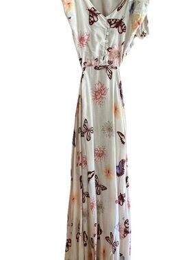 farm rio sweet garden green maxi dress FARM Rio Sweet Garden Maxi Dress